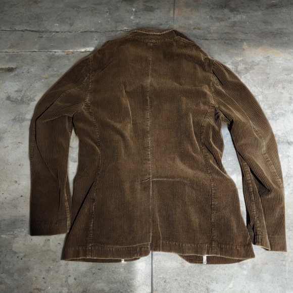 𝗦𝗢𝗟𝗗 Abercrombie & Fitch VINTAGE pinwhale corduroy blazer - Picture 3 of 6